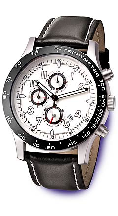 Chronograph mit Werbe-Aufdruck